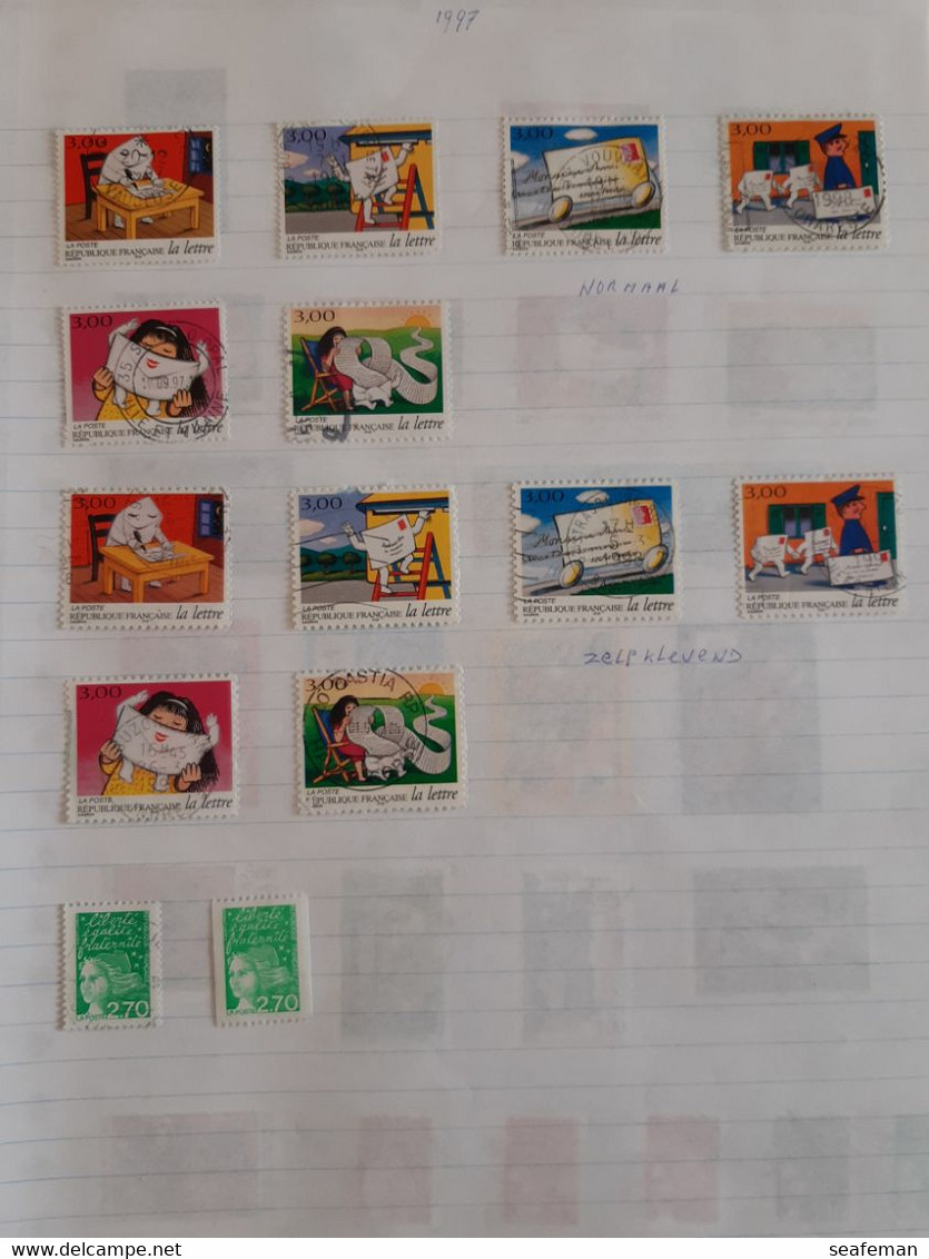 FRANKRIJK 1981-2005  collection  used/VF,high cw,good quality see 80 scans [67FR]