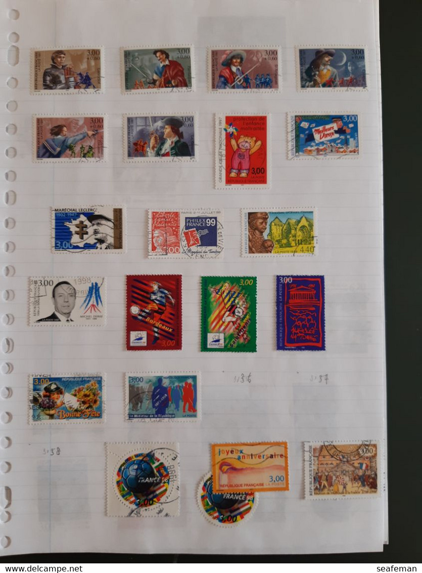 FRANKRIJK 1981-2005  collection  used/VF,high cw,good quality see 80 scans [67FR]