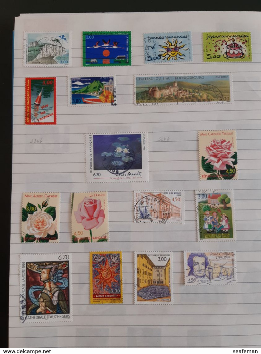 FRANKRIJK 1981-2005  collection  used/VF,high cw,good quality see 80 scans [67FR]