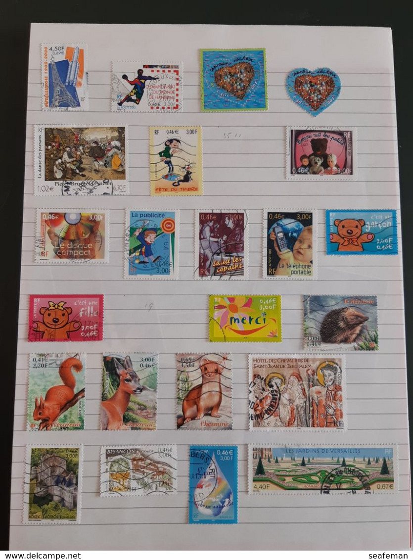 FRANKRIJK 1981-2005  collection  used/VF,high cw,good quality see 80 scans [67FR]