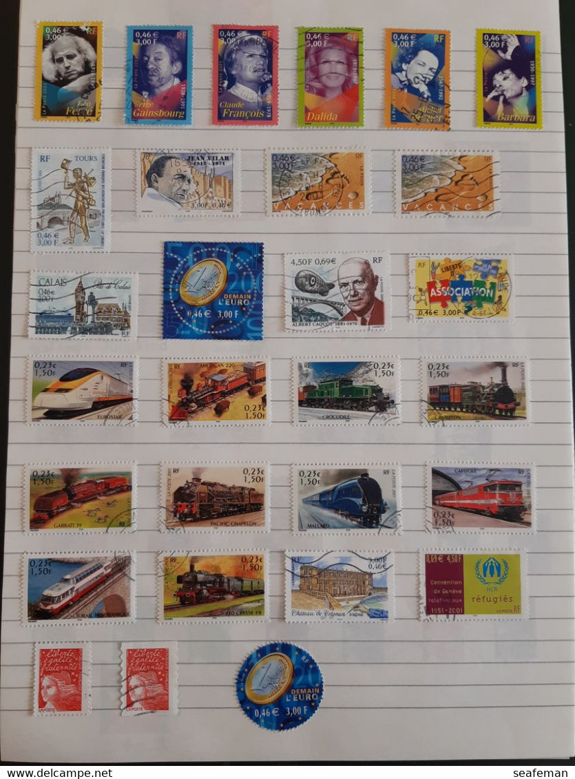 FRANKRIJK 1981-2005  collection  used/VF,high cw,good quality see 80 scans [67FR]