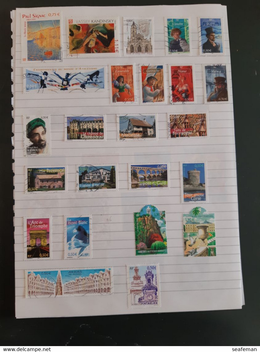 FRANKRIJK 1981-2005  collection  used/VF,high cw,good quality see 80 scans [67FR]