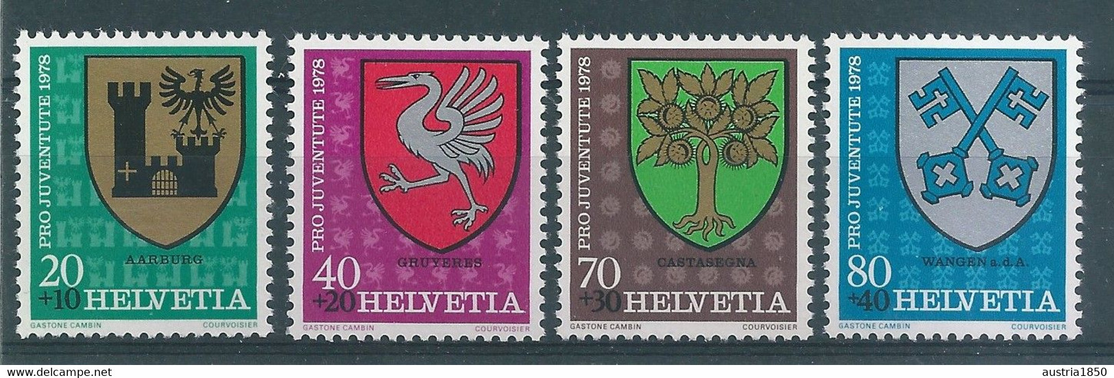 1978 - Mi 1142 - 1145 ** - Sonstige & Ohne Zuordnung