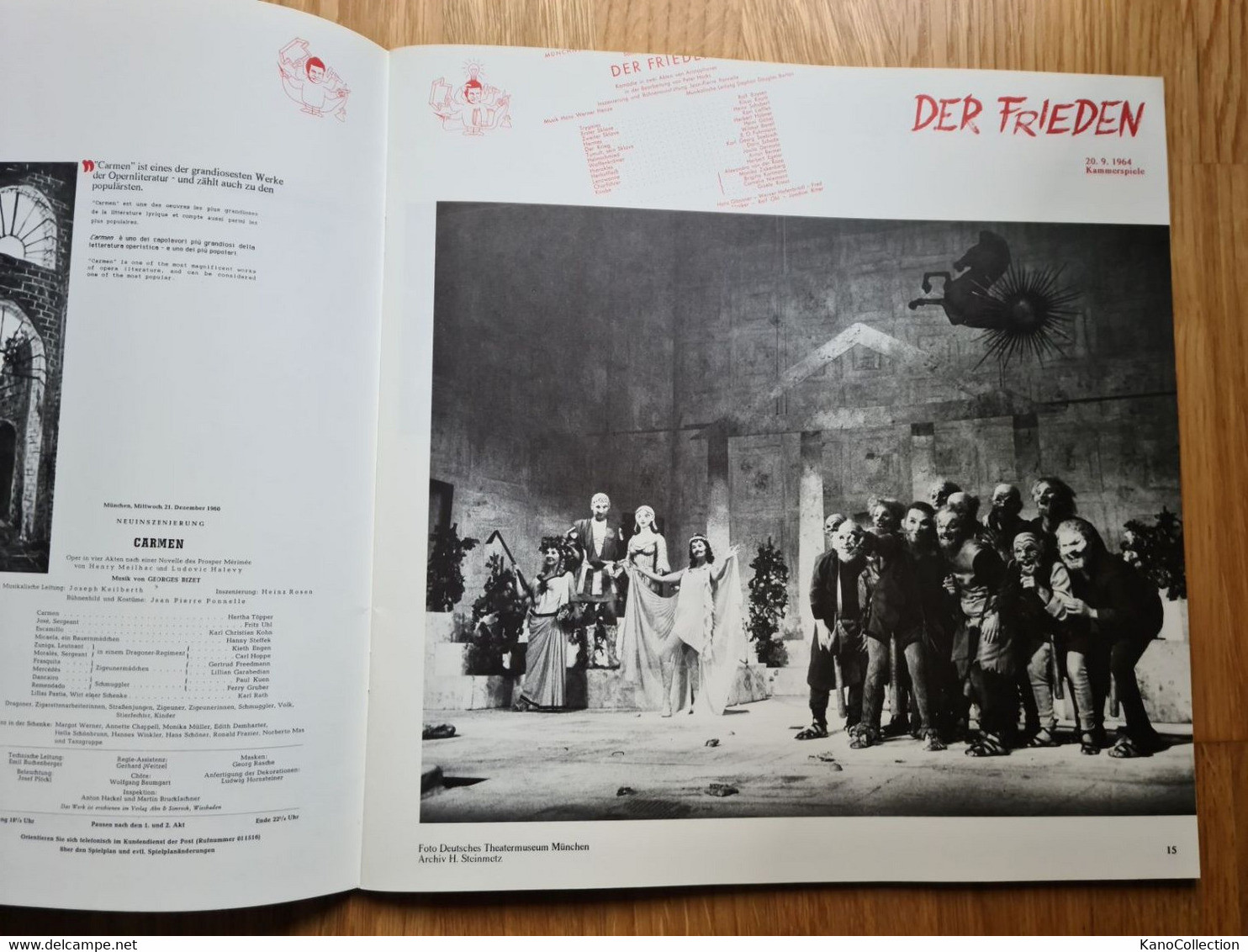 Oper: Ponelle In München 1952 Bis 1988 - Théâtre & Scripts