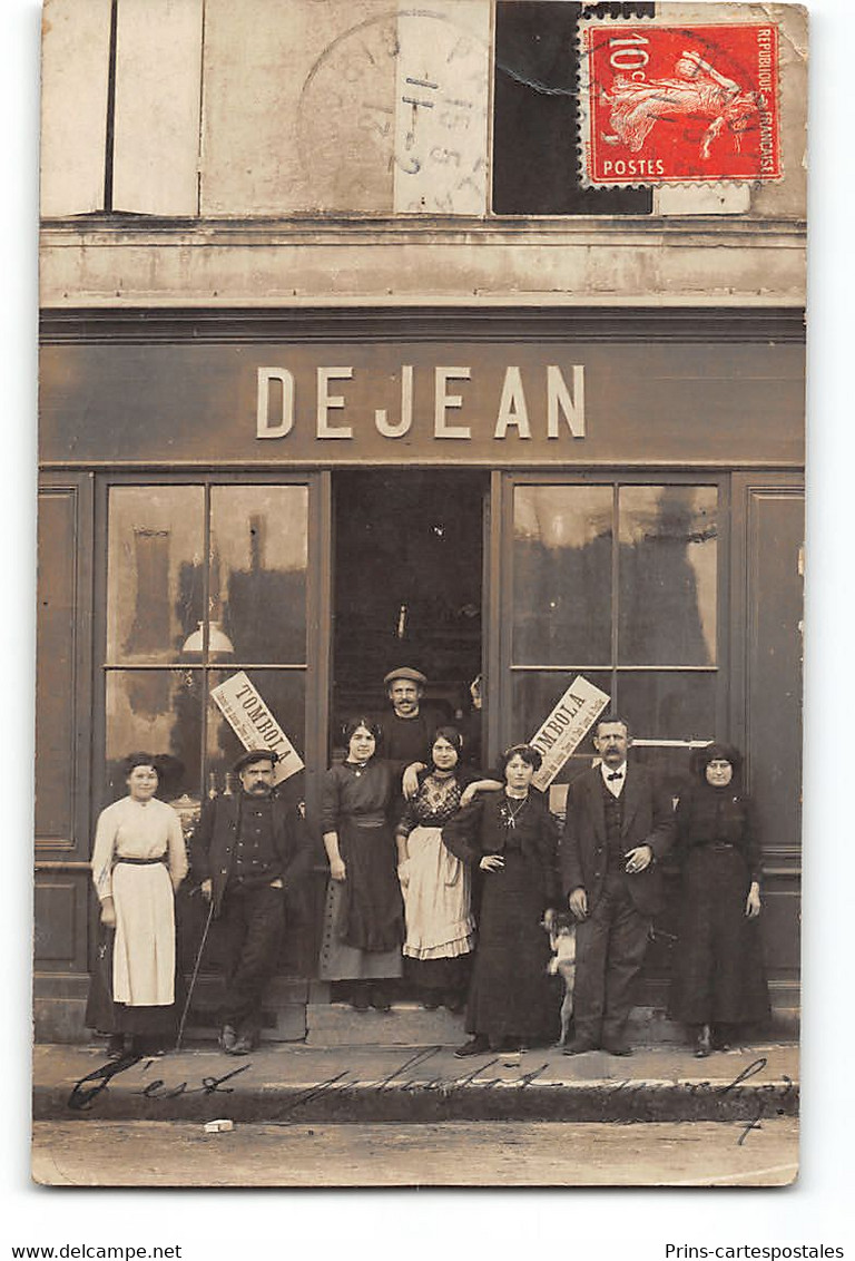 CPA 33 Carte Photo Café Dejean Pauillac - Pauillac
