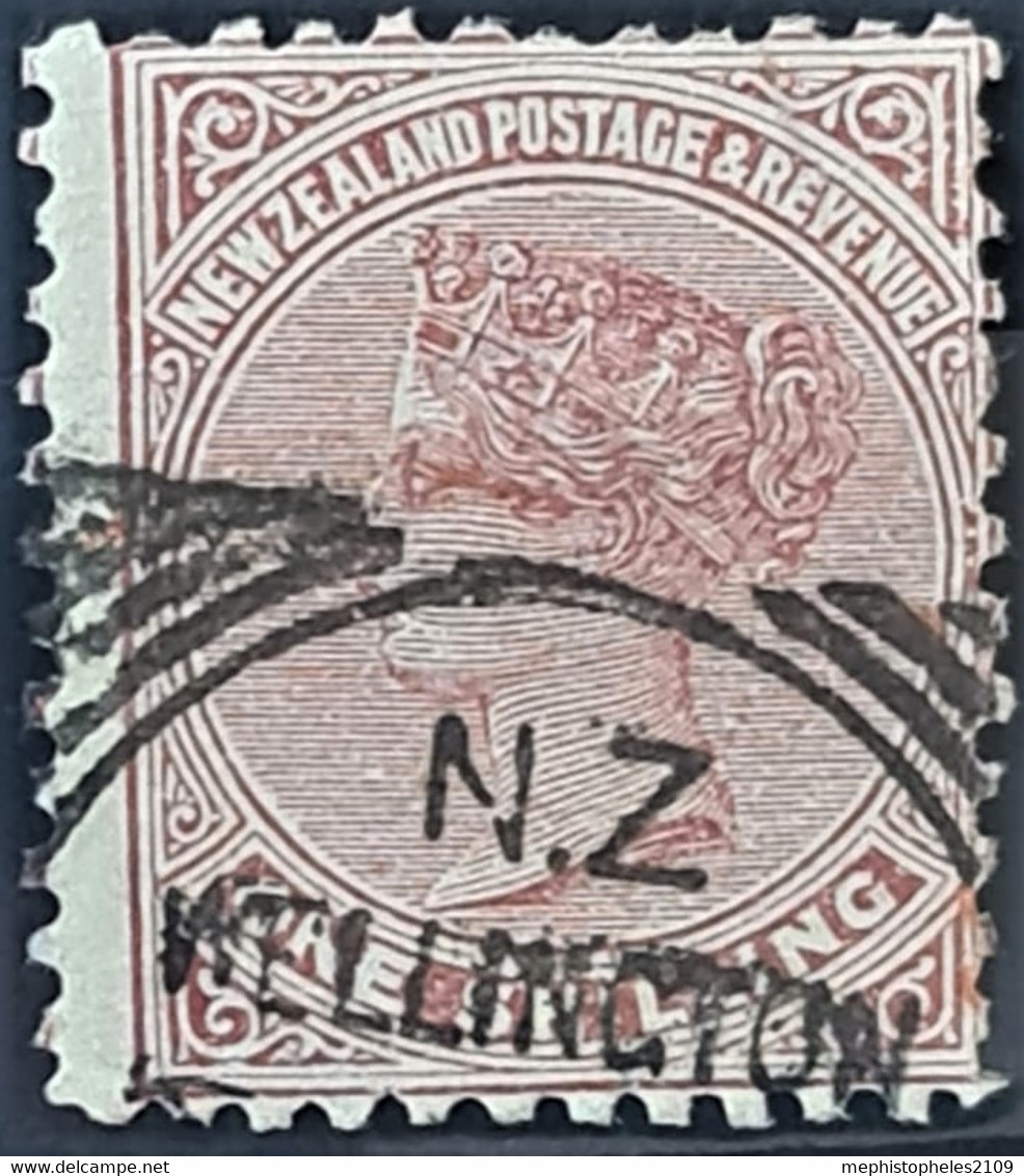 NEW ZEALAND 1882 - Canceled - Sc# 67 - Oblitérés