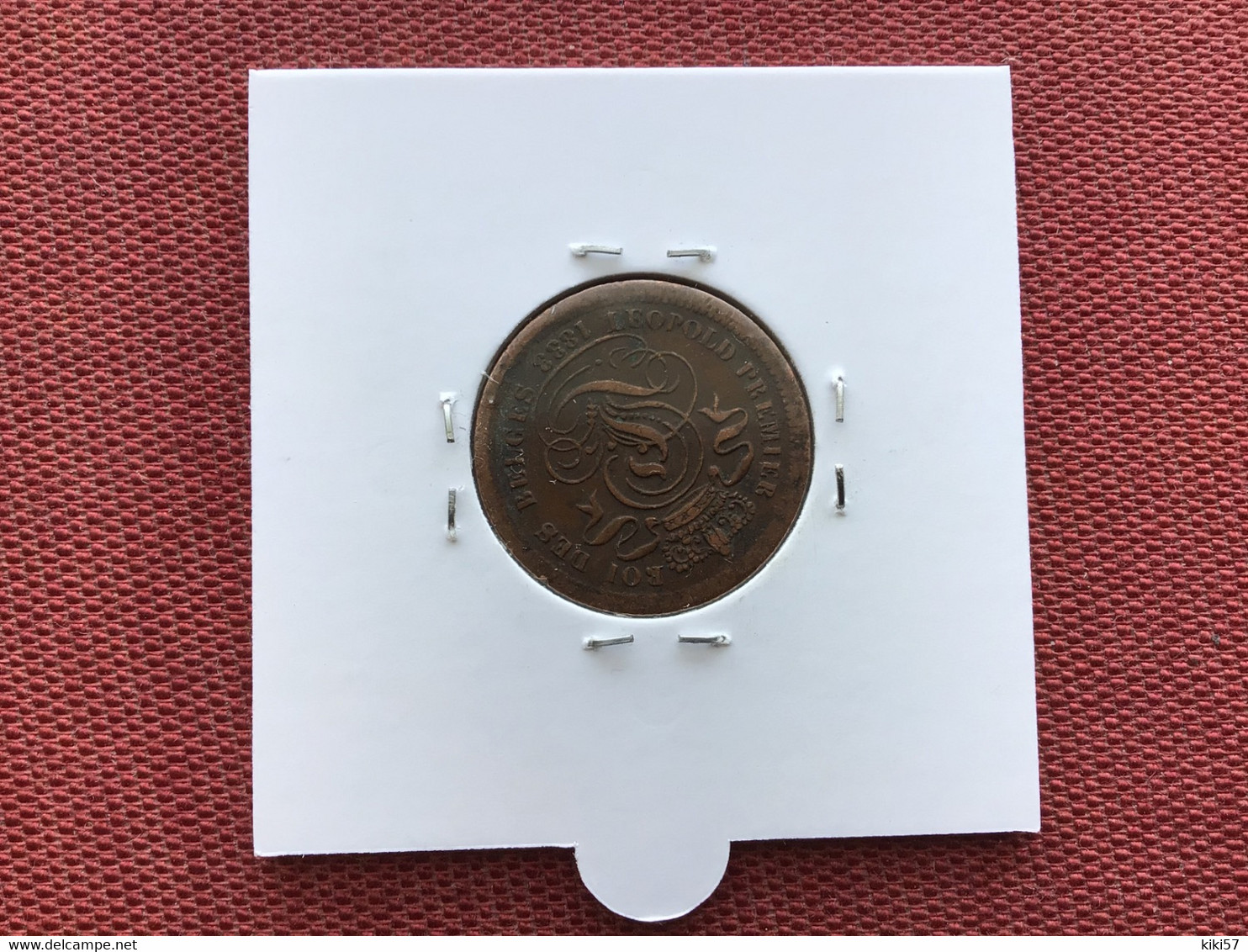 BELGIQUE Monnaie De 2 Centimes 1833 Frappe Décalée TRÈS RARE !!!!!!!! - 2 Cents