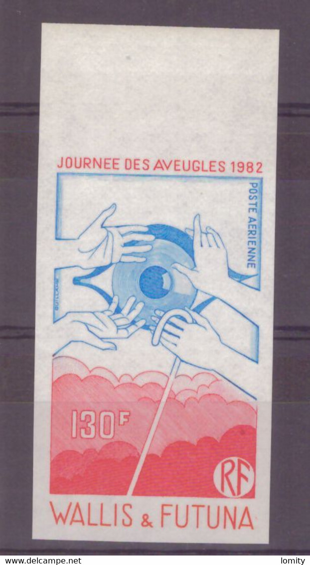 Wallis Et Futuna Non Dentelé N° PA120 Neuf Cote 12€ Luxe ** Journée Des Aveugles - Imperforates, Proofs & Errors