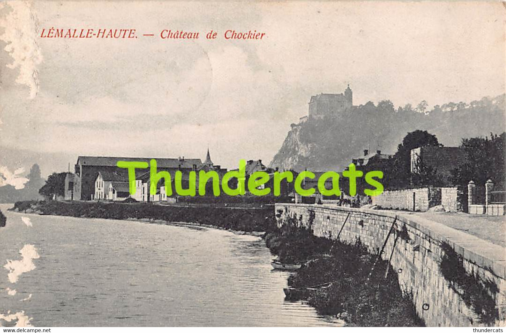 CPA FLEMALLE HAUTE CHATEAU DE CHOCKIER ( ETAT !! ) - Flémalle