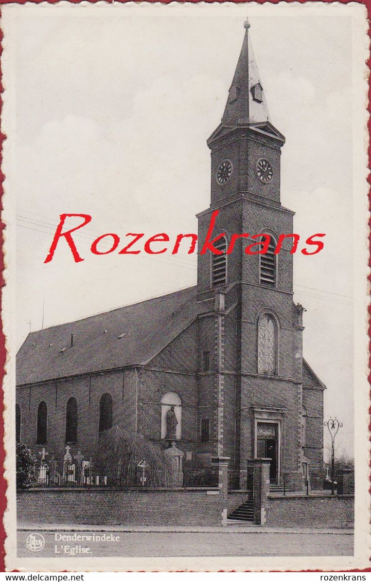 Denderwindeke - De Kerk - L' Eglise ZELDZAAM (In Goede Staat) - Ninove