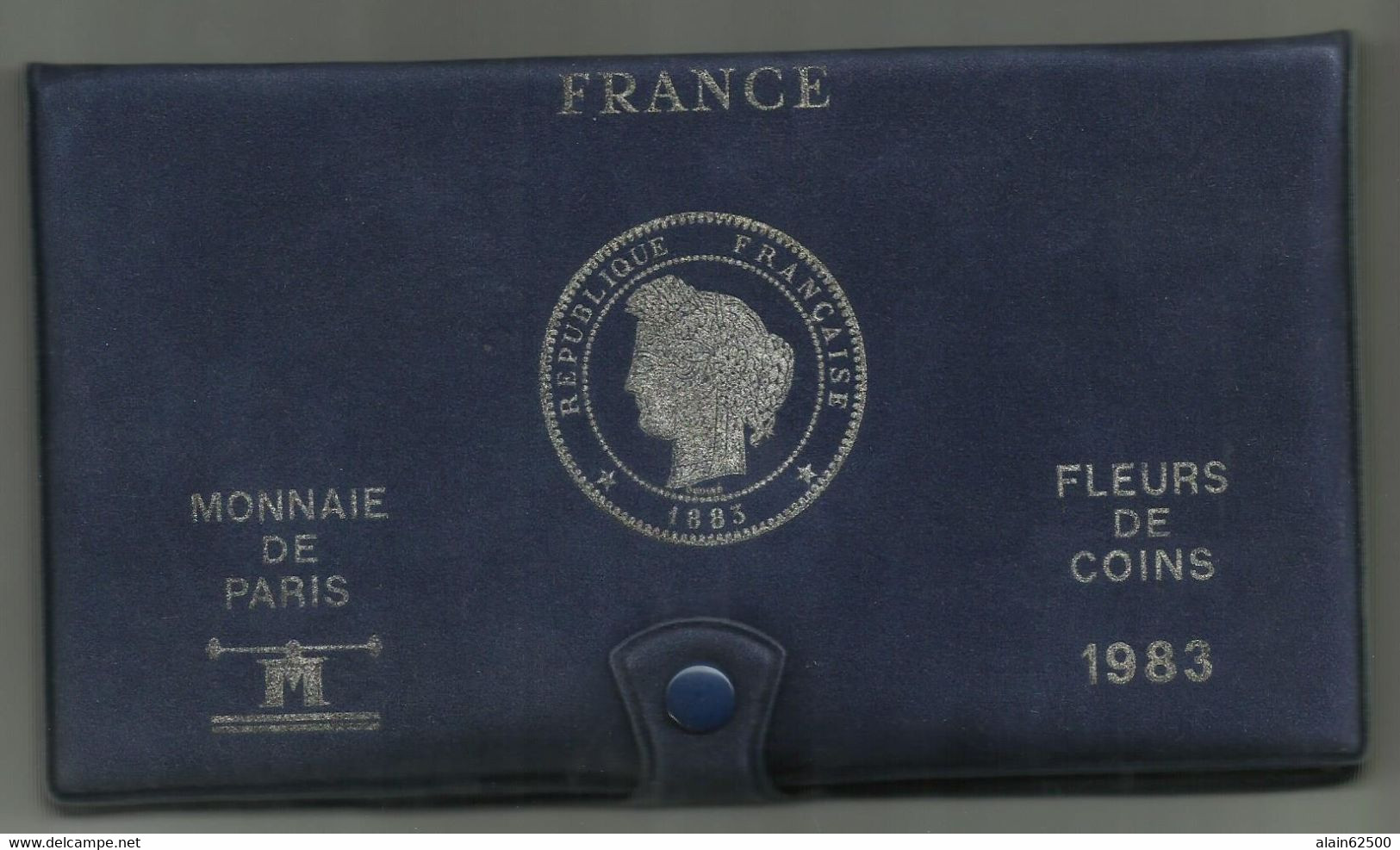 COFFRET VIDE FDC 1983 . - BU, BE & Coffrets