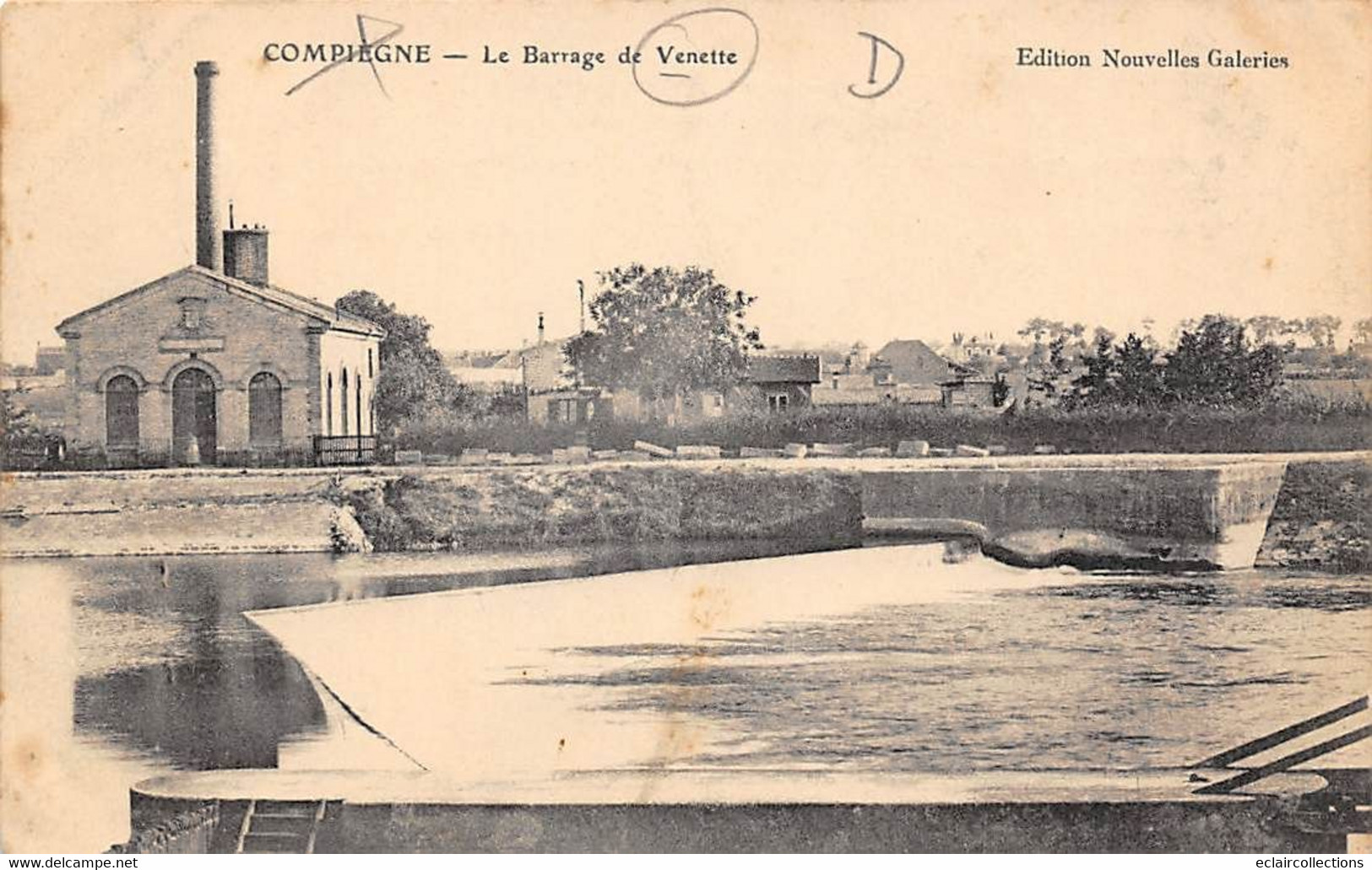 Venette         60           Le Barrage           (voir Scan) - Venette
