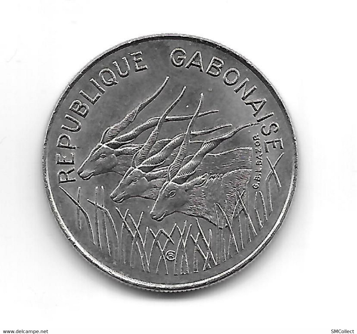 Gabon. 100 Francs 1977 (613) - Gabón