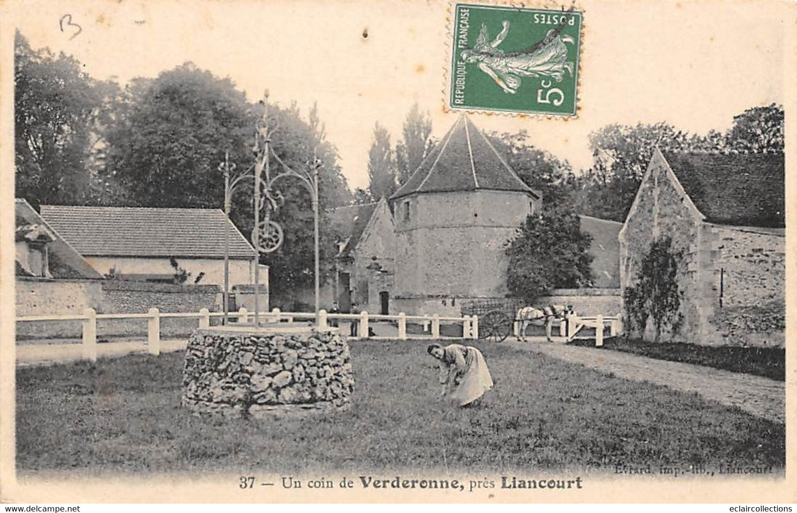 Verderonne               60         Un Coin Du Village         (voir Scan) - Other & Unclassified