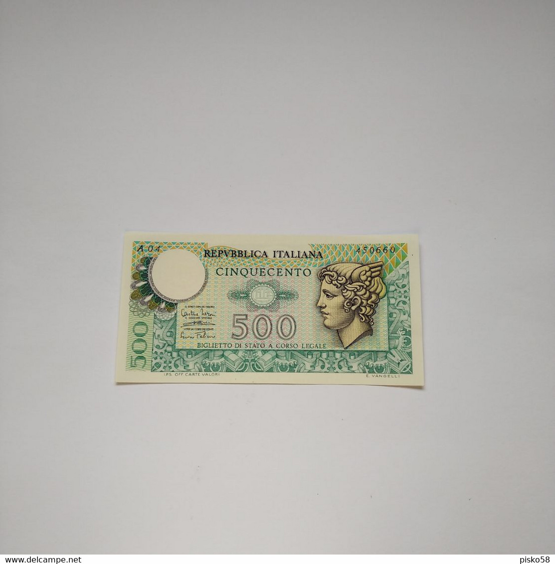 ITALIA - P94 500L 14/2/1974 UNC - 500 Lire