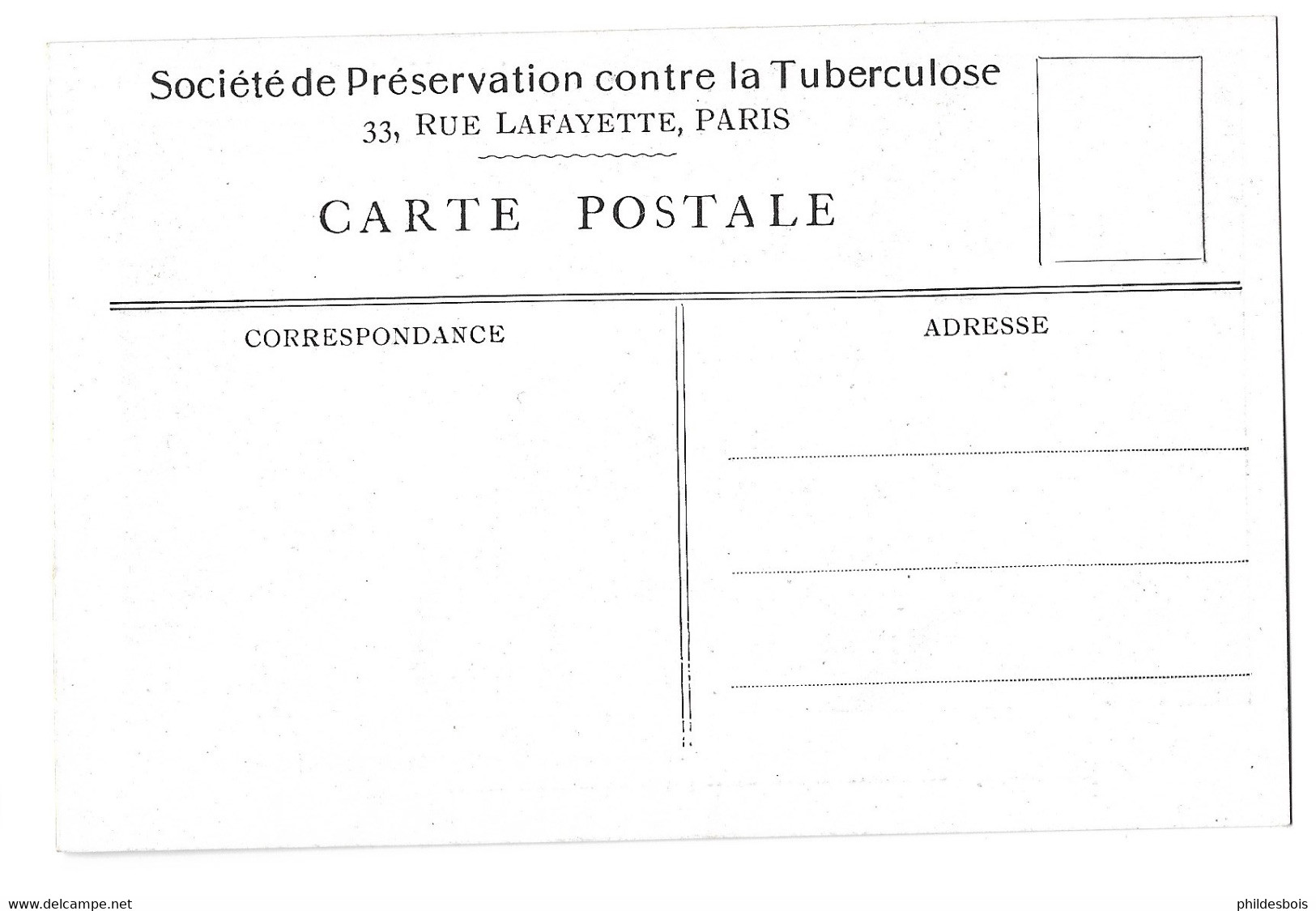 SOCIETE De PRESERVATION Contre La TUBERCULOSE  Au Musée Des Antiquités En L'An 2000 - Santé