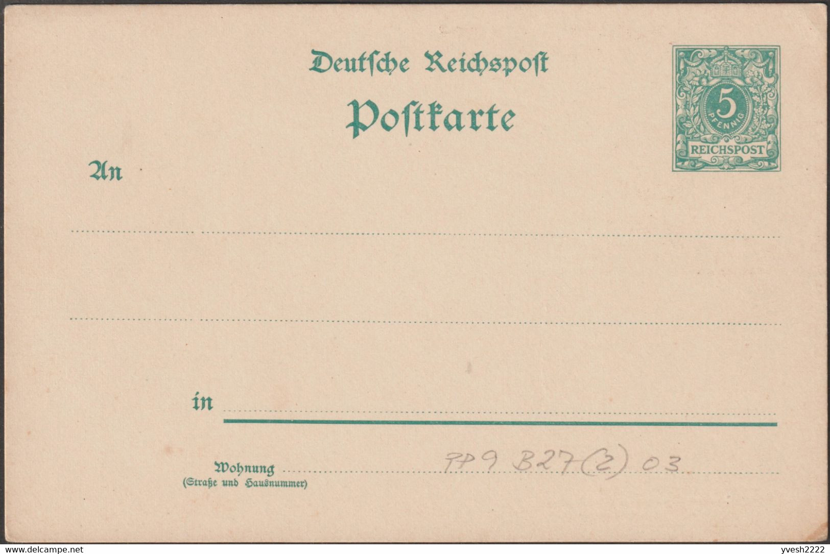 Allemagne 1895. Entier Postal Vendu à Tarif Réduit. Impression Sur Zinc, Xylographie, Galvanoplastique, Stéréotypie - 1894 – Anvers (Belgique)