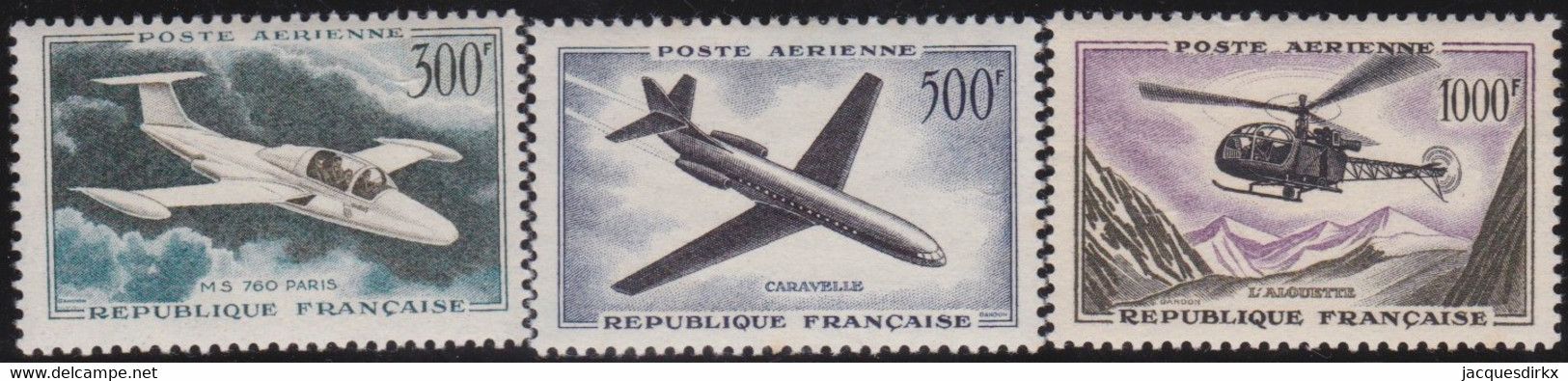 France  .   Y&T  .    PA  35/37        .     *      .    Neuf Avec  Charnière   .   /   .   Mint-hinged - 1927-1959 Neufs