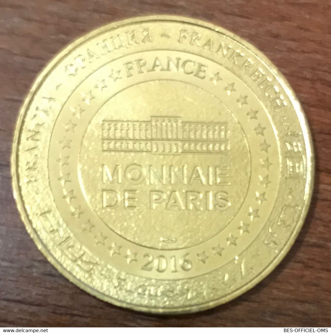 11 NARBONNE ABBAYE DE FONTFROIDE MDP 2016 MÉDAILLE SOUVENIR MONNAIE DE PARIS JETON TOURISTIQUE MEDALS COINS TOKENS - 2016