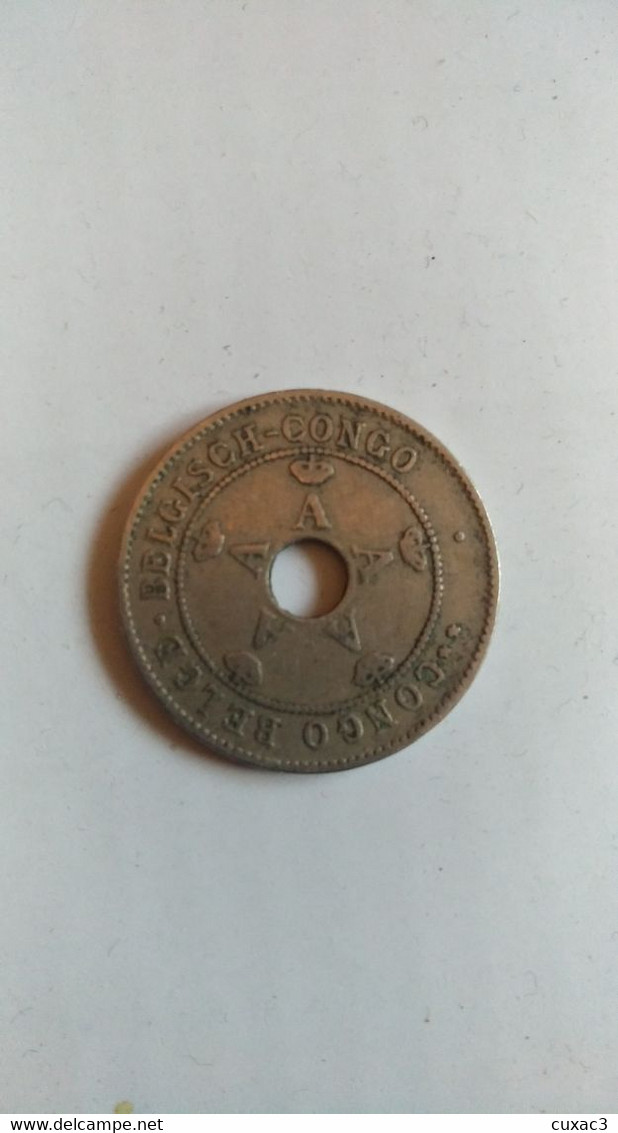 10 Centimes De 1911 CONGO / BELGE - 1910-1934: Albert I