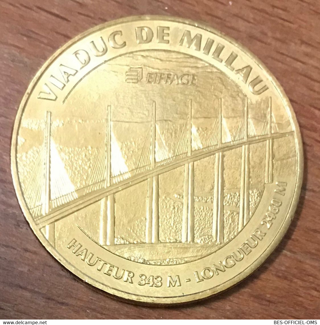 12 MILLAU LE VIADUC MDP 2019 MÉDAILLE SOUVENIR MONNAIE DE PARIS JETON TOURISTIQUE MEDALS TOKENS COINS - 2019