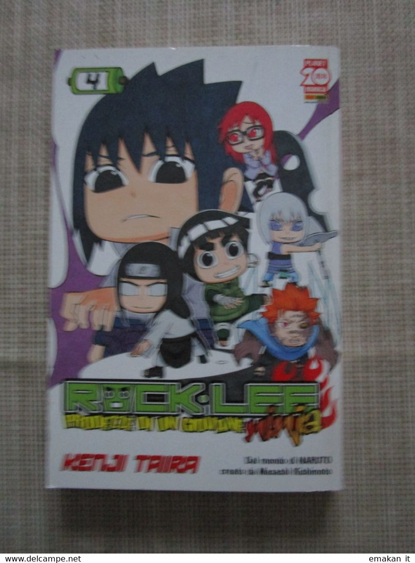 # N 4 ROCK LEE / PRODEZZE DI UN GIOVANE NINJA -  OTTIMO - Manga