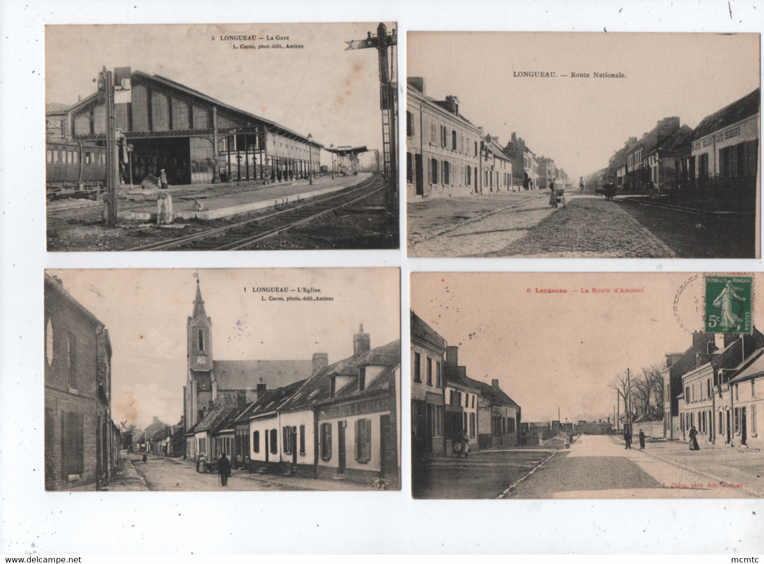 7 Cartes  -  Longueau  -   (Somme) - Longueau