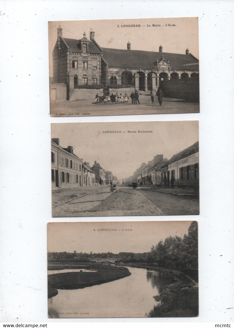 7 Cartes  -  Longueau  -   (Somme) - Longueau