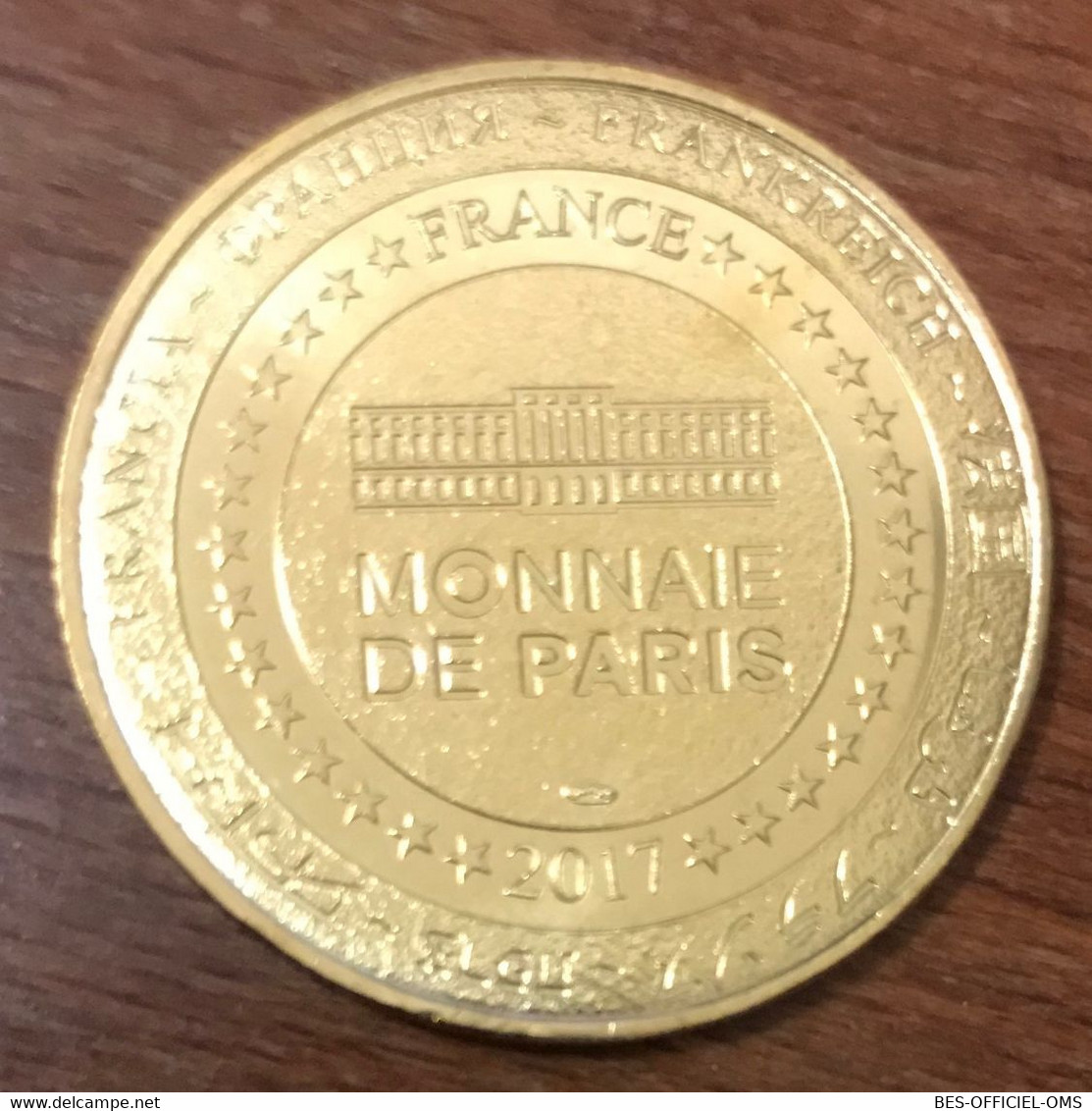 12 ABBATIALE DE CONQUES MDP 2017 MÉDAILLE SOUVENIR MONNAIE DE PARIS JETON TOURISTIQUE MEDALS TOKENS COINS - 2017