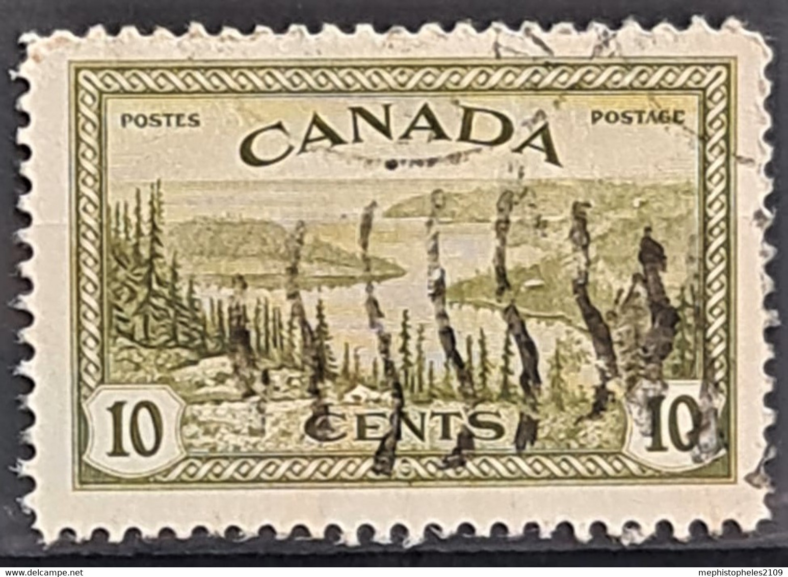 CANADA 1946 - Canceled - Sc# 269 - 10c - Oblitérés