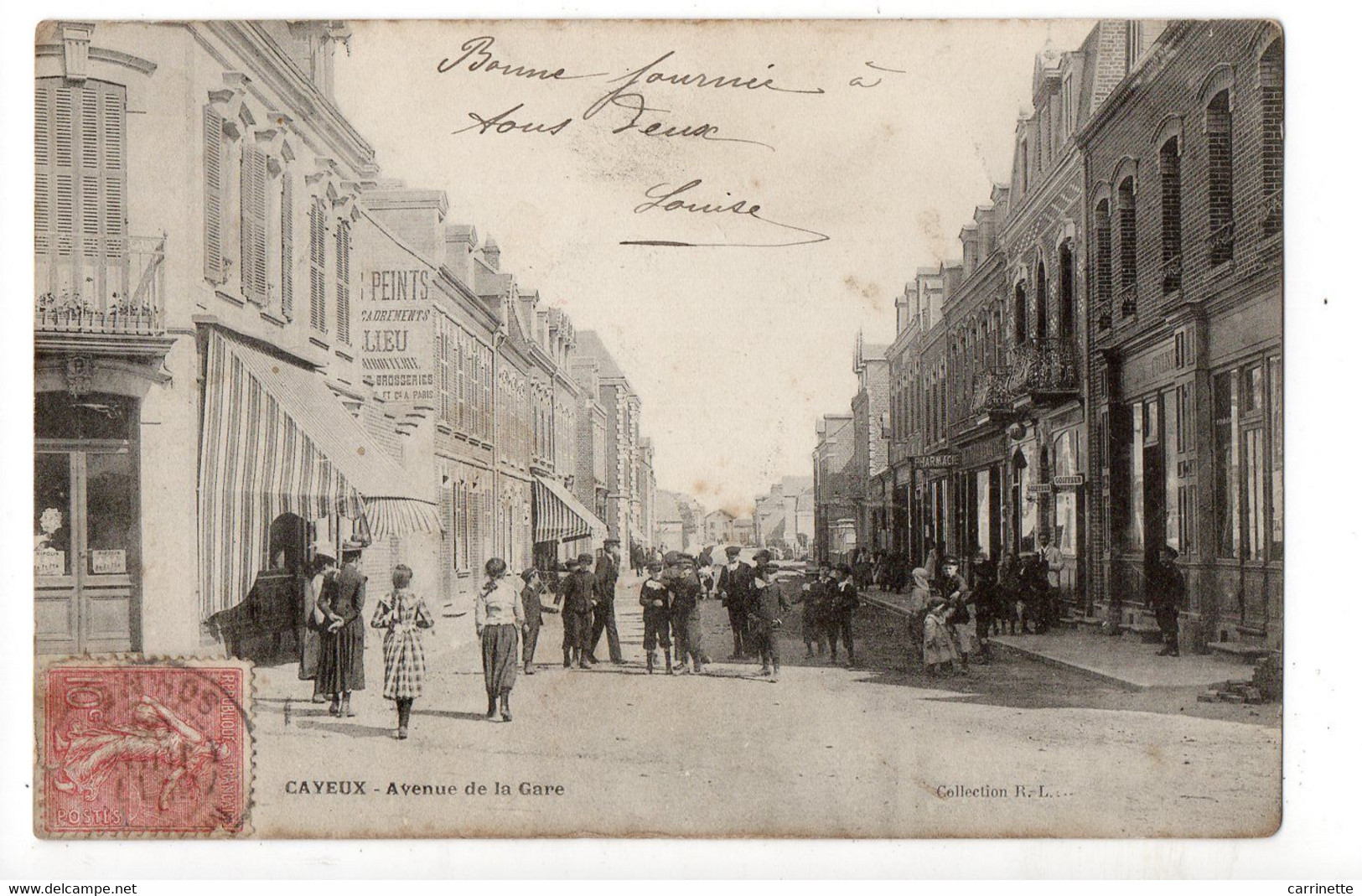 CAYEUX - 80 - Somme - Avenue De La Gare - Cayeux Sur Mer