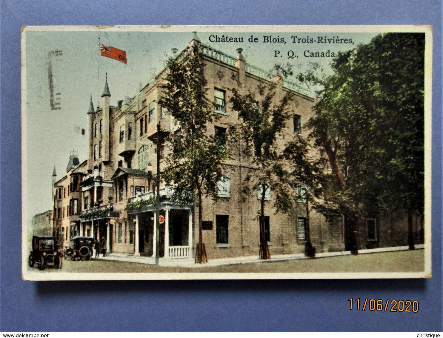 Chateau De Blois, Trois-Rivieres  P. Q. Canada  1936 - Trois-Rivières