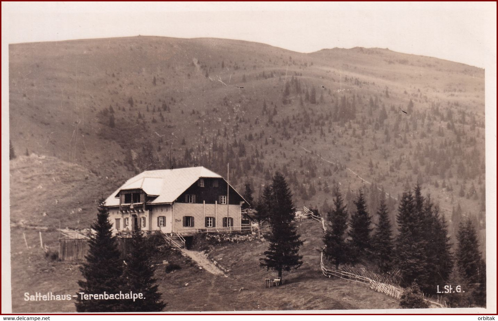 Sattelhaus * Berghütte, Tirol, Alpen * Österreich * AK256 - Scharnitz