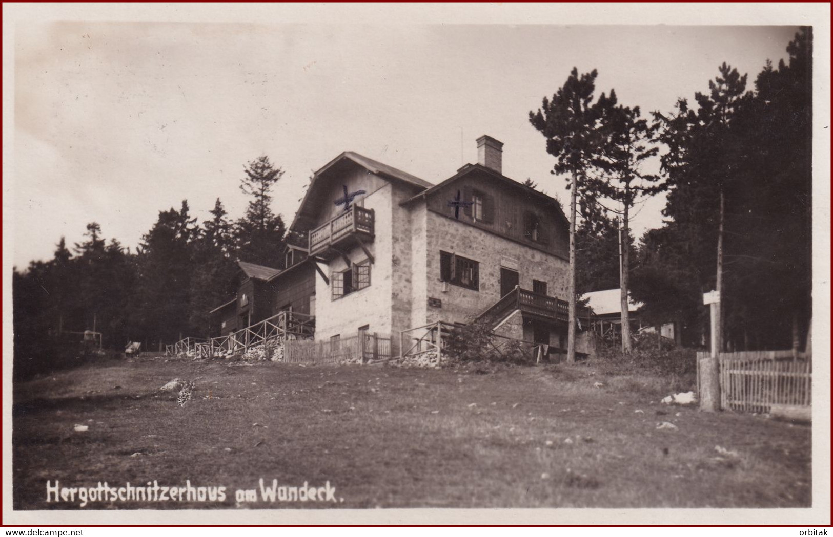 Hergottschnitzerhaus * Berghütte, Tirol, Alpen * Österreich * AK406 - Scharnitz