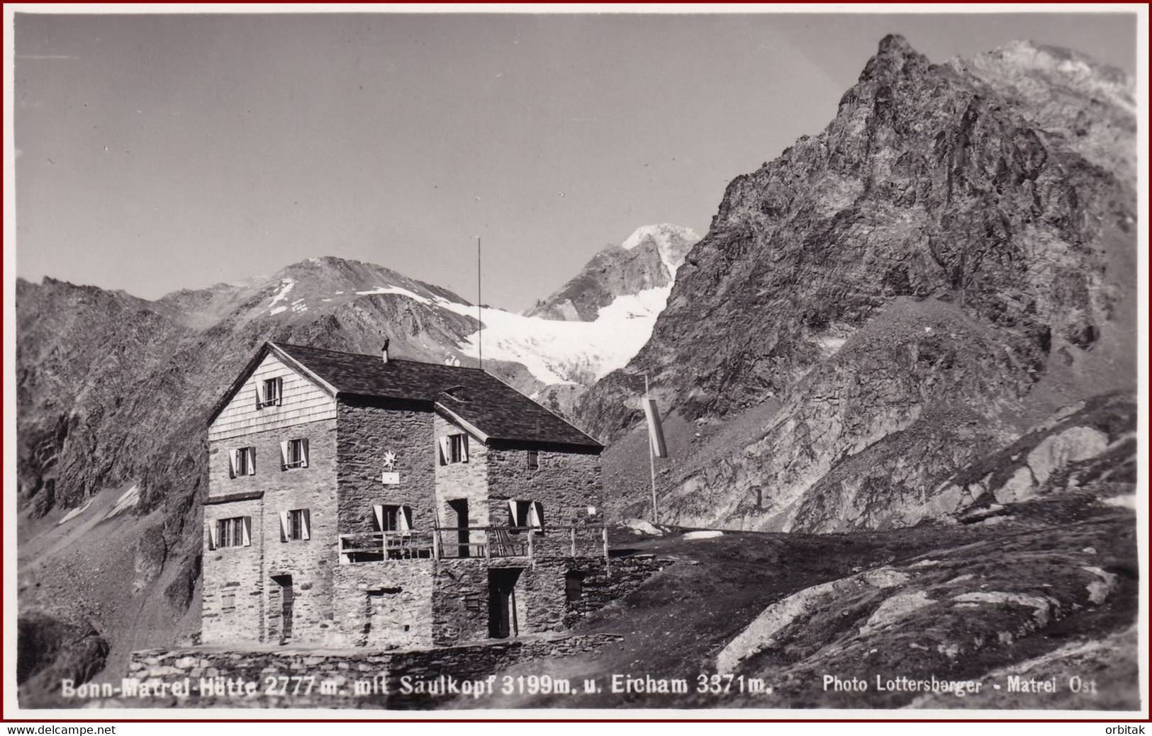 Bonn Matreier Hütte * Berghütte, Tirol, Alpen * Österreich * AK510 - Scharnitz
