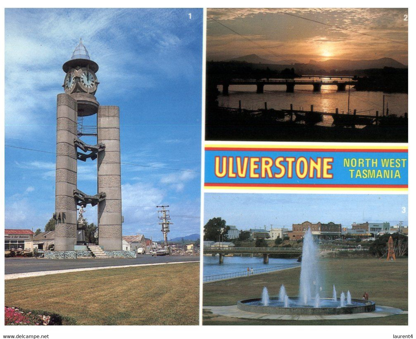 (V25) Australia - TAS - Ulverstonne (with War Memorial) - Sonstige & Ohne Zuordnung