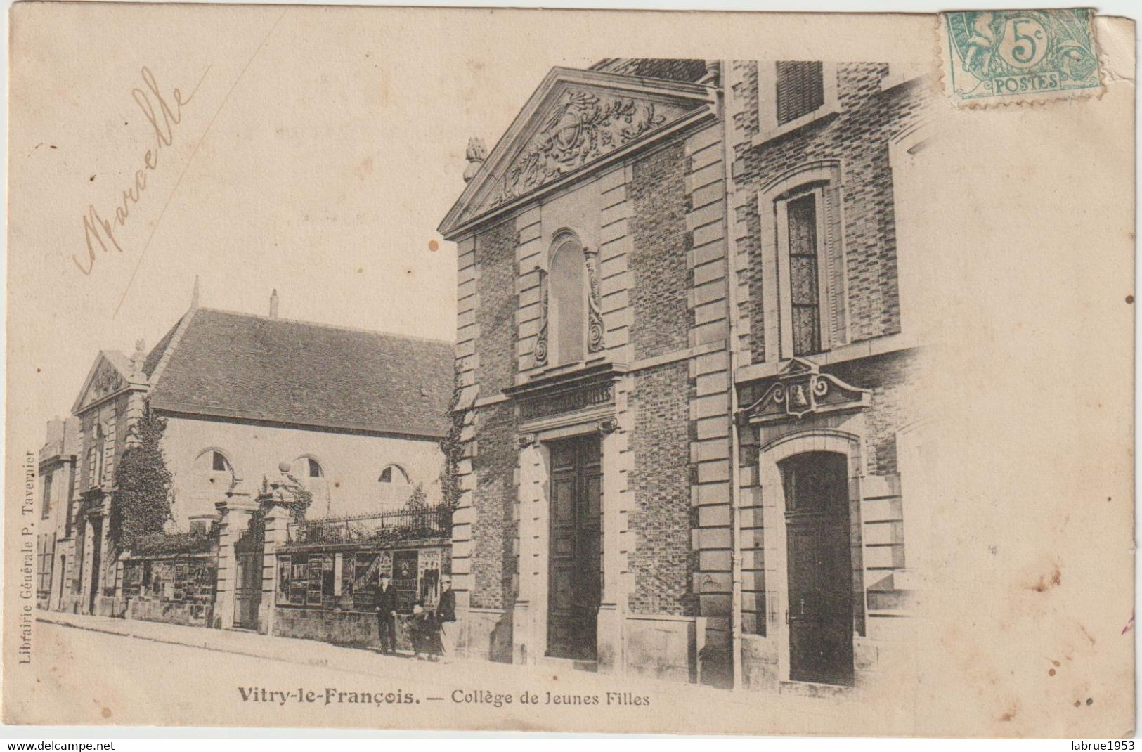 Vitry-le-François-Collège De Jeune Filles --(E.209) - Vitry-la-Ville