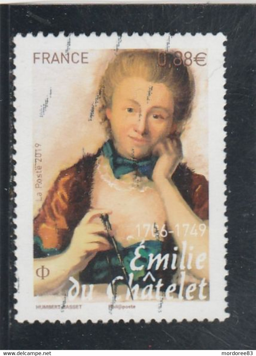 FRANCE 2019 EMILIE DU CHATELET OBLITERE YT 5294 - Used Stamps