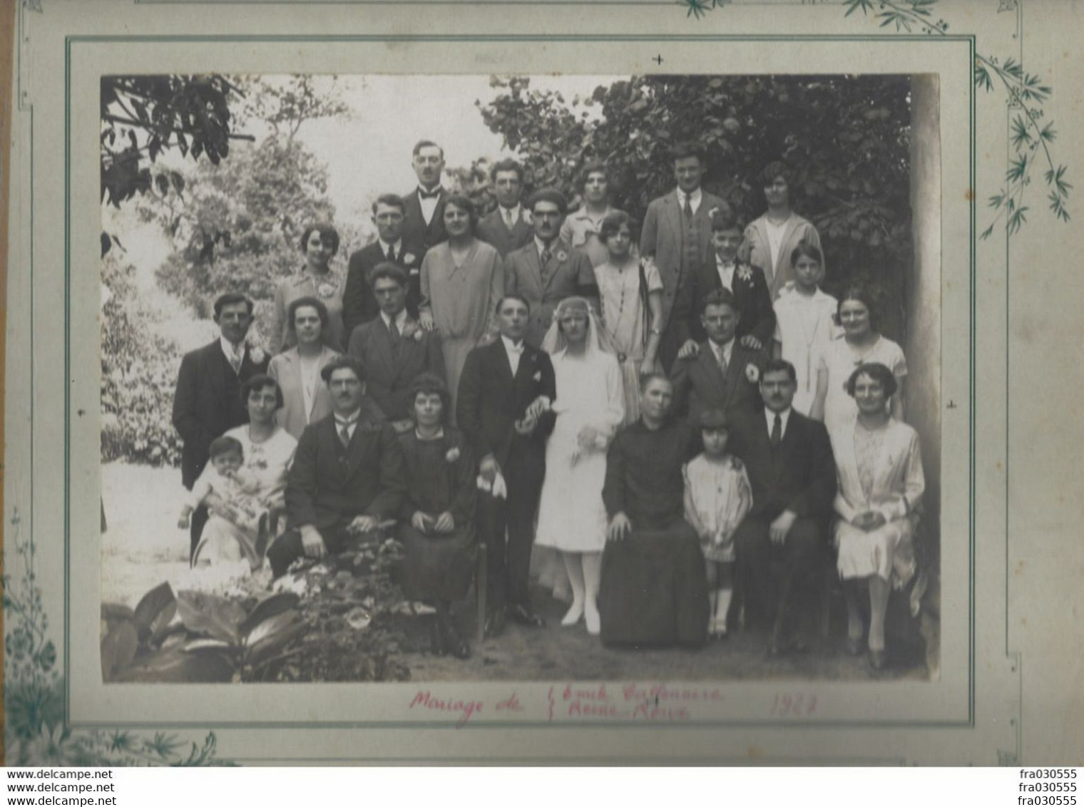 Lot De 9 Grandes Photos De Mariage Des Années 1900-1930 - Non Classificati