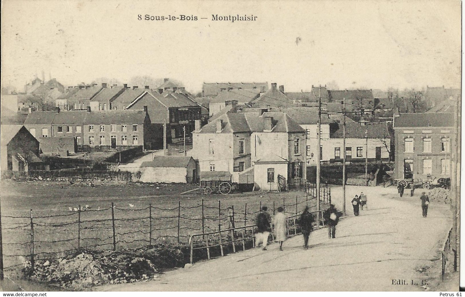 59 - Sous-le-Bois (Maubeuge) Montplaisir 1922 - Maubeuge