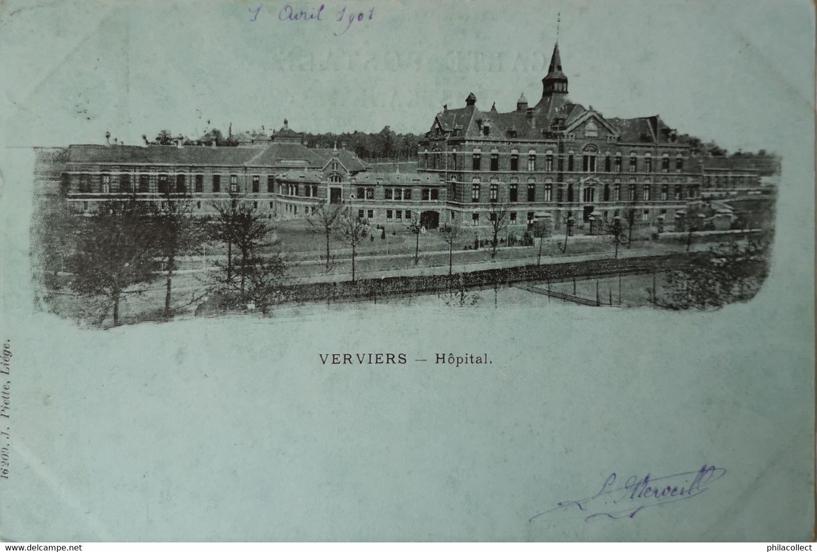Verviers // Hopital 1901 - Verviers