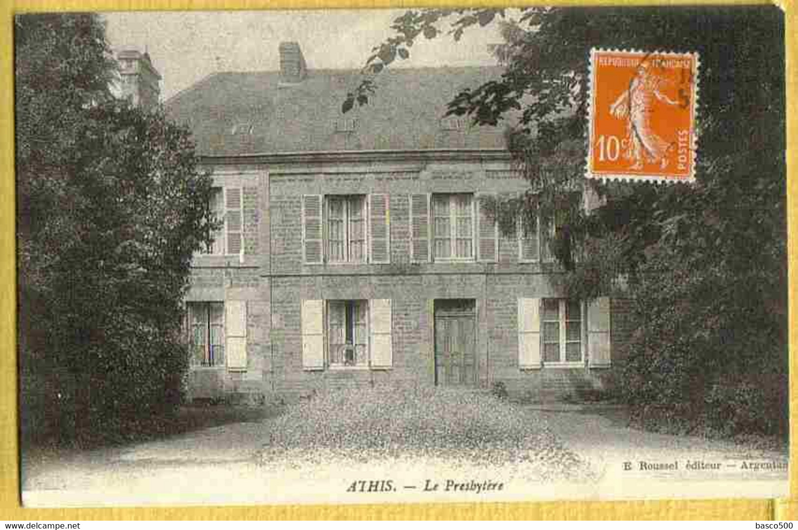 1913 ATHIS - Le PRESBYTERE - Athis De L'Orne