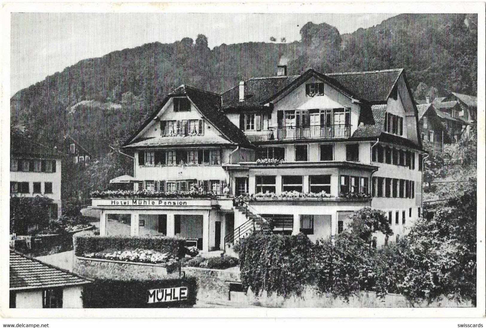 SARNEN: Hotel Pension Mühle 1946 - Sarnen