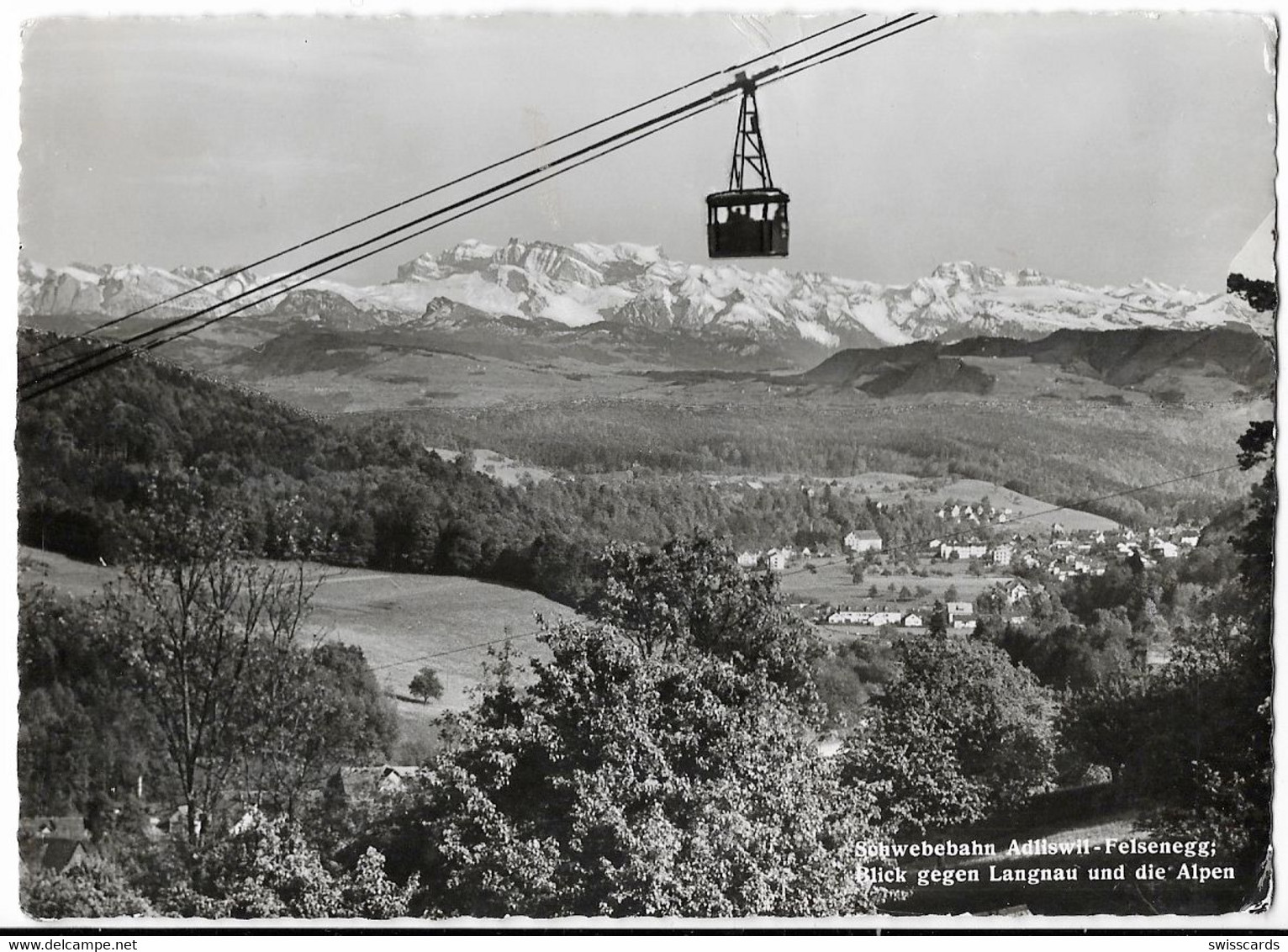 Schwebebahn ADLISWIL - FELSENEGG 1958 - Adliswil