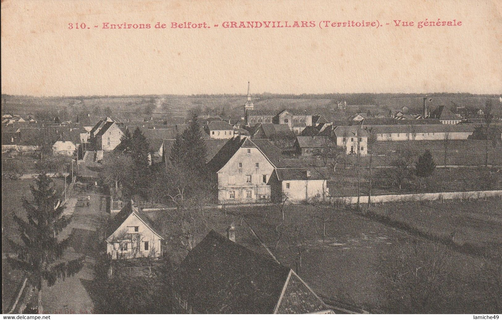 Environs De BELFORT – GRANDVILLARS Vue Générale - Grandvillars