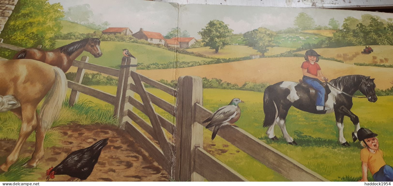 Vacances à La Ferme GISELA FISCHER Rouge Et Or 1983 - Bibliothèque Rouge Et Or