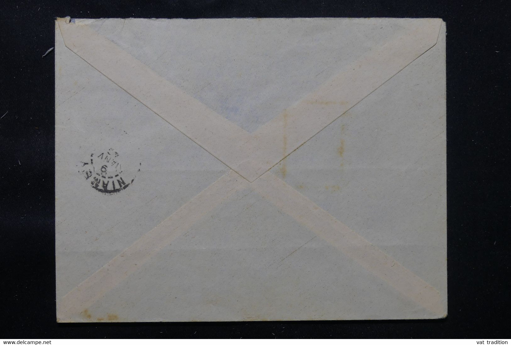 NIGER - Enveloppe De Dosso Pour La France En 1940 Avec Cachet De Contrôle Postal - L 76261 - Cartas & Documentos