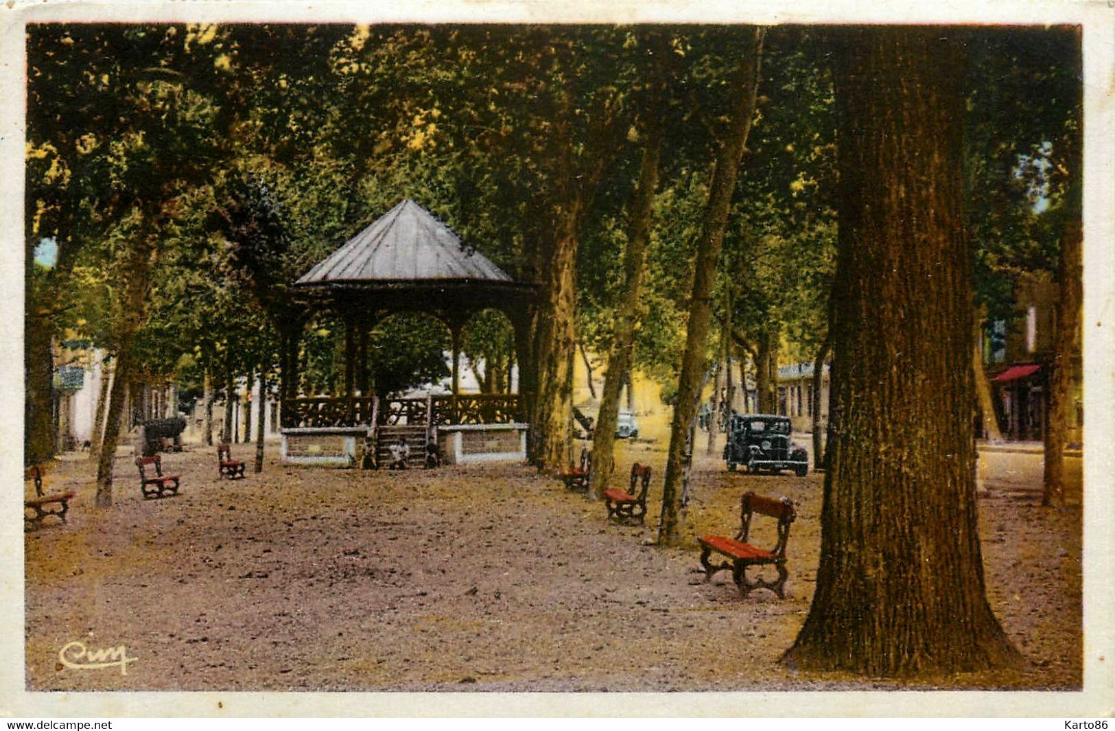 Lavardac * Les Allées Et Le Kiosque - Lavardac