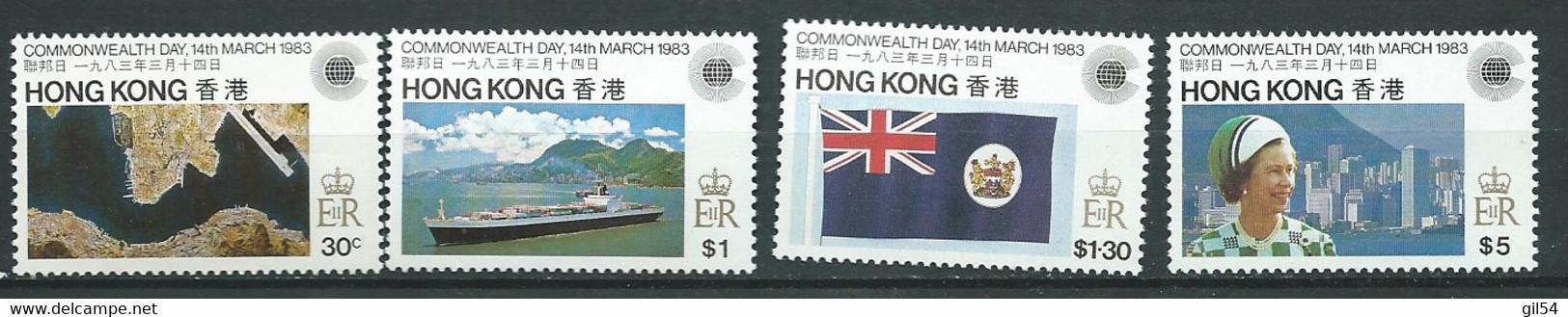 Hong Kong Série Yvert N° 405 à  408 ** 4 Valeurs Neuves Sans Charnière -  Lr31912 - Ungebraucht