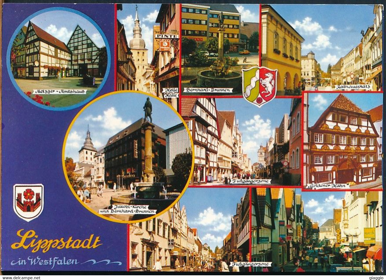 °°° 21566 - GERMANY - LIPPSTADT IN WESTFALEN - 1995 With Stamps °°° - Lippstadt